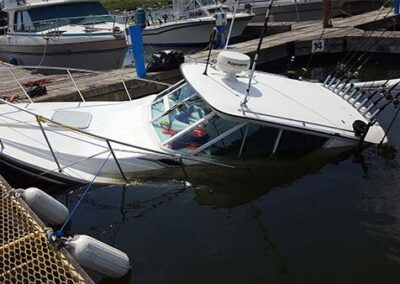 Sunken boat recovery